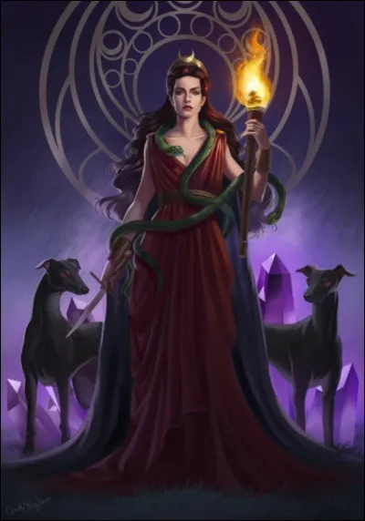 Hécate, déesse de la magie, a un nom...