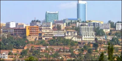Kigali, 1 million d'habitants, est une ville d'...