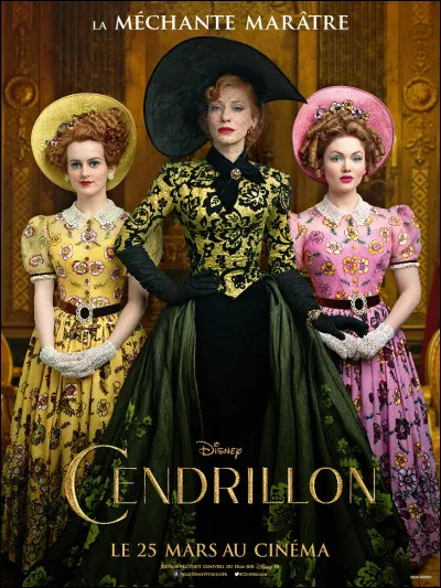 Pourquoi est-elle surnommée "Cendrillon" par sa marâtre et par ses demi-sœurs ? (dans le film)