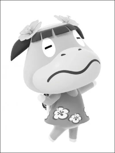 De quelle couleur sont les fleurs sur les cheveux de Lila ?