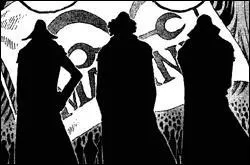 Quels sont les 3 Amiraux ?