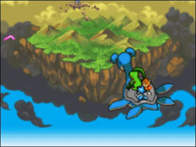 Quel Pokémon légendaire apparaît sur les fresques des Ruines Anciennes aux Terres illusoires ?