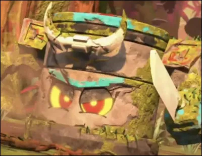 En combien de parties la statue se sépare-t-elle ?