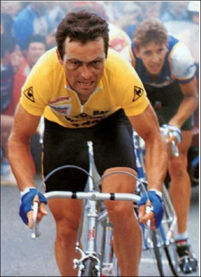 Qui ce Bernard, coureur cycliste professionnel, cinq fois vainqueur du tour de France, trois fois du tour d'Italie et deux fois du tour d'Espagne ?