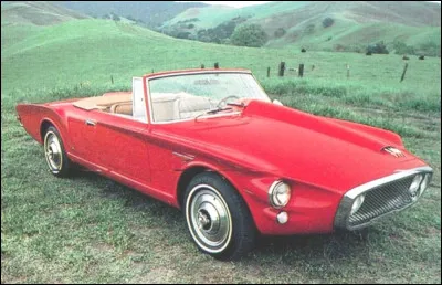 Un modèle dérivé - et sensiblement plus sage - fut réalisé par Ghia en 1961 sous le nom de ... : un belge célèbre en fit l'achat [qui donc ?].