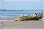 Quel nom est donn  la cte normande qui comprend les plages du dbarquement ?