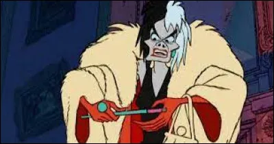 Comment se nomme la méchante dans le film des ''101 Dalmatiens'' ?