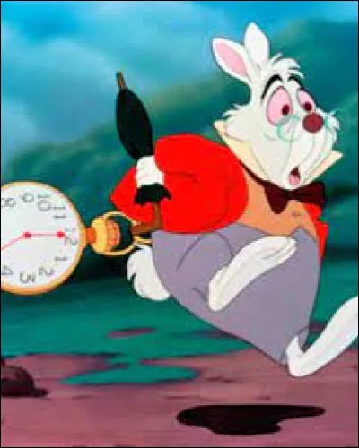Dans le flim ''Alice au pays des merveilles'' que répète sans cesse le lapin ?