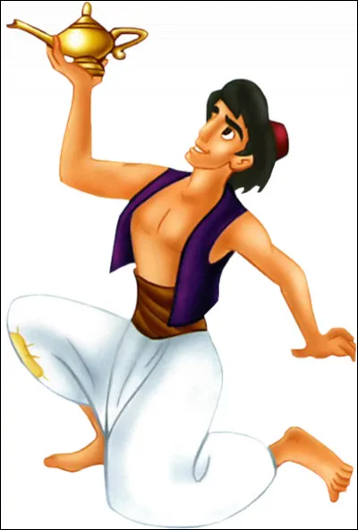 De quelle couleur est la tenue de Jasmine dans le film ''Aladin'' ?