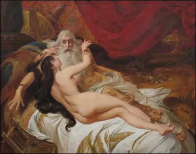 Remarquable pour sa beauté, cette jeune sunamite prit soin du roi David vieillard. Qui est-elle ?