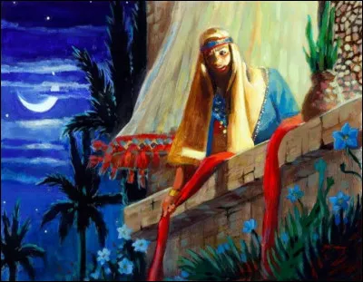 Prostituée cananéenne de Jéricho, aidant deux espions israélites de l'armée de Josué à rentrer dans la ville. Qui est-elle ?