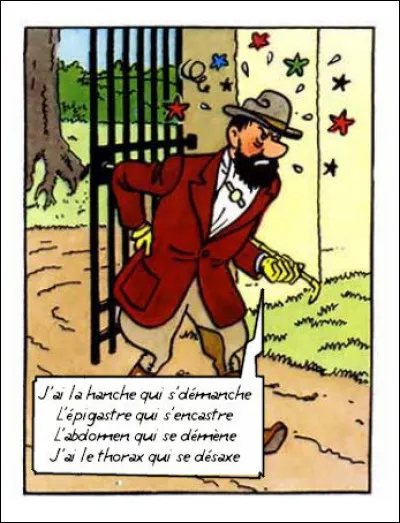 Le Capitaine connaît ses classiques, cela ne fait aucun doute !