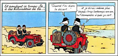 Les Dupondt aussi y vont de leur petite ritournelle...