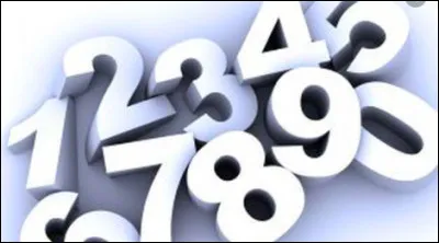 Choisis trois chiffres :