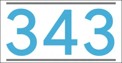Quelle est la racine cubique du nombre 343 ?