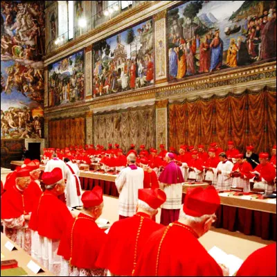 Quel moyen de communication primitif est utilis&eacute; dans une circonstance particuli&egrave;re par le Conclave du Vatican ?