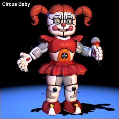 Quelle âme possède l'animatronique Circus Baby ?