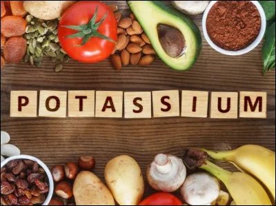 Quel est le symbole du potassium ?