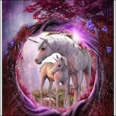 La mystérieuse créature mi-cheval mi-narval s'appelle...