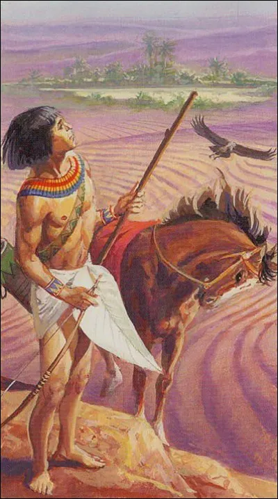 Ce n'est que 1770 ans après le début de la civilisation égyptienne que le cheval apparut pour la première fois.