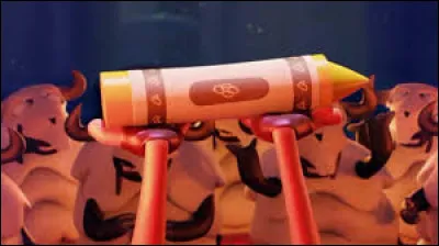 Ce crayon s'appelle le "chut".