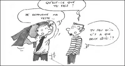 Vous voilà bien habillé pour l'hiver dans votre veste réversible, mais à la moindre erreur, que risque-t-on de vous faire porter ?