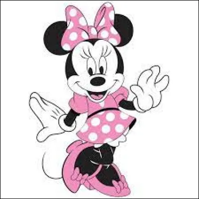 Comment se nomme cette célèbre souris vêtu de rose ?