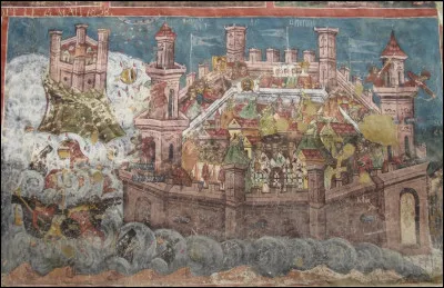 Quels peuples assiègent la ville de Constantinople en 626 ?