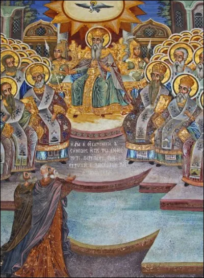 Quelle est la date du concile de Chalcédoine qui est fondateur pour l'orthodoxie ?