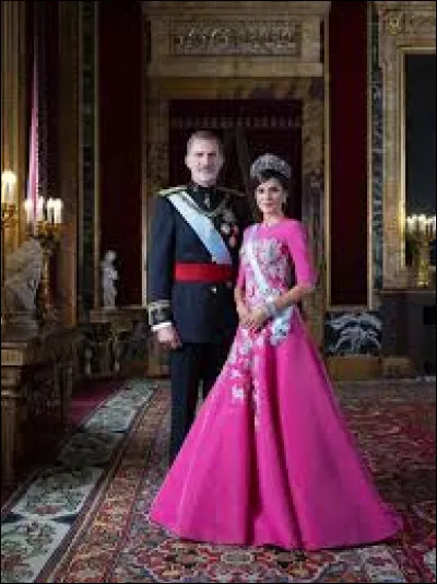 Comment s'appellent le roi et la reine d'Espagne ?