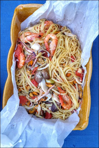 Qu'est-ce que c'est ? des serpents ou des pâtes ?