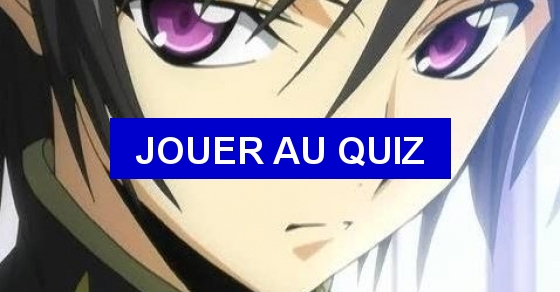 Code geass dating quiz