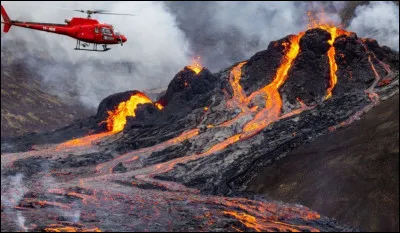 Depuis quand ce volcan n'était-il pas entré en éruption ?