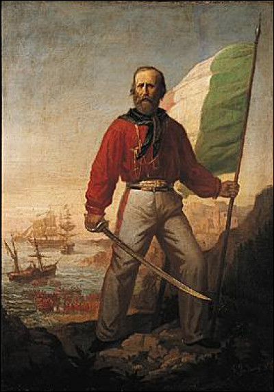 Cette grande figure de l'histoire italienne, héros de l'unité du pays, c'est ... Garibaldi