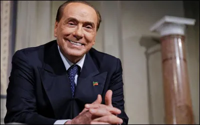 Cet homme d'affaires et homme politique, chef du gouvernement à trois reprises entre 1994 et 2011, c'est ... Berlusconi.