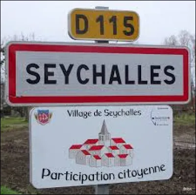 Commune d'Auvergne-Rhône-Alpes, dans l'aire urbaine Clermontoise, Seychalles se situe dans le département ...
