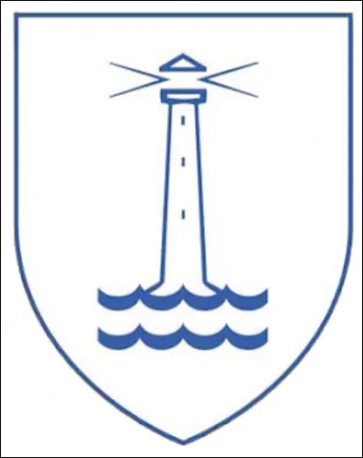 À quelle ville ce blason avec un phare appartient-il ?