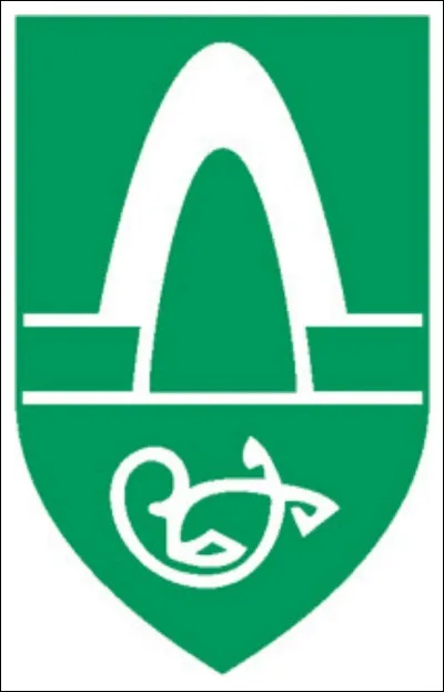 Quel est ce blason sur lequel l'on peut voir un phoque presque abstrait ?