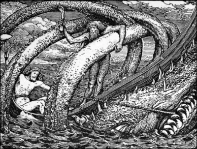 Le Sombre le chantait en brassant de la bière dans son chaudron.