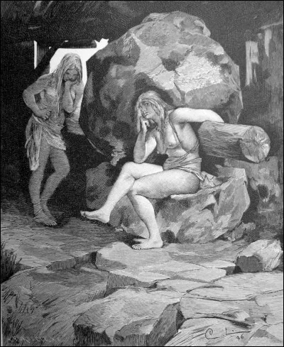 Fenja et Menja le chantaient en moulant la farine de Fróði.