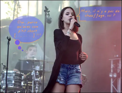 On avait dit des trous, mais pas dans le short, enfin !