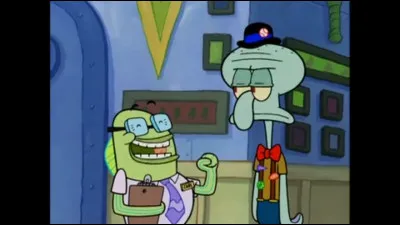 Quand le capitaine Krabs se laisse convaincre de revendre son resto à un riche homme d'affaire, comment celui-ci rebaptise-t-il le Crabe Croustillant ?