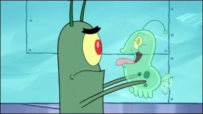 Plankton a durant un épisode, un animal de compagnie, une petite amide. Quel est son nom ?