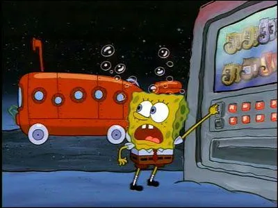 Dans le délirant épisode "Les Bus farceurs" comment se nomme la ville qu'essaye de quitter Bob désespérément ?