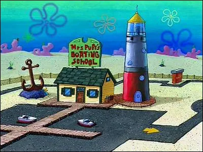 Une grosse brute veut absolument casser la figure à Bob suite à son arrivée dans l'école de conduite de madame Puff. Quel est son nom ?