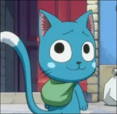 Comment sappelle le chat bleu de Natsu ?