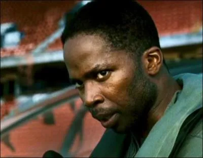 Il a jou dans 'Oz' ou encore 'Lost' et il incarne le pilote d'hlicoptre Finn dans ce film. Quel est son nom ?