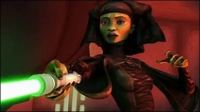 Qui est le padawan de Luminara Unduli (sur l'image) ?