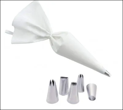 Est-ce une poche utilisée pour décorer ou garnir les mets ?