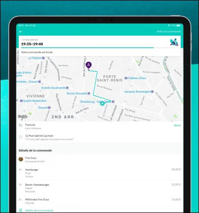 Quelle marque n'est pas une plateforme de livraison ?